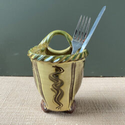 Mike Parry Ceramic Pottery Utensil Drainer Tinsmiths