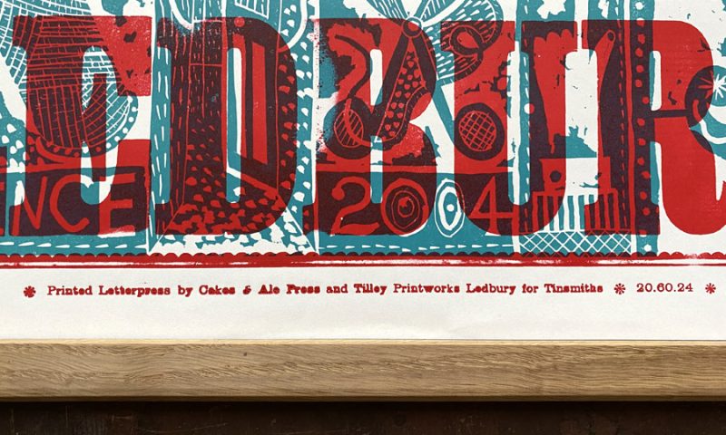 Our House Letterpress Poster - Jonny Hannah - Image 4
