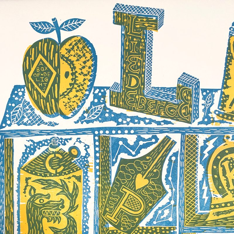 Ledburyshire Letterpress Poster - Jonny Hannah - Image 2