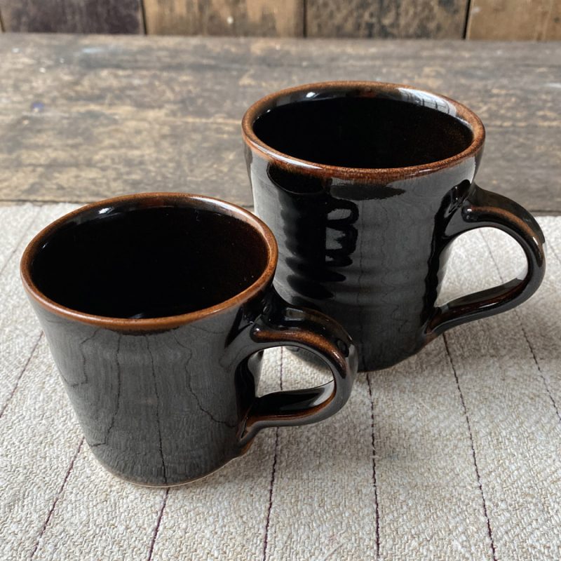 Stuart Houghton Cups Tenmoku Tinsmiths of Ledbury