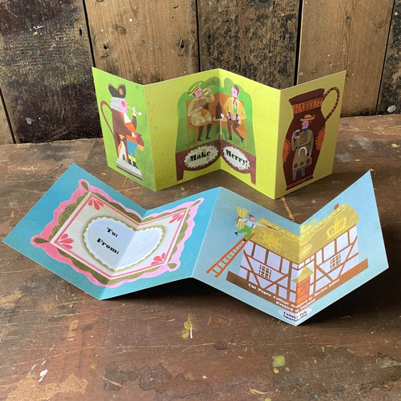 Marion Elliot Concertina Card - Toby Jug - Image 4