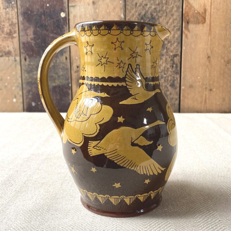 Katie B Morgan Slipware Jug - Flying Geese SORKMJ16 - Image 2