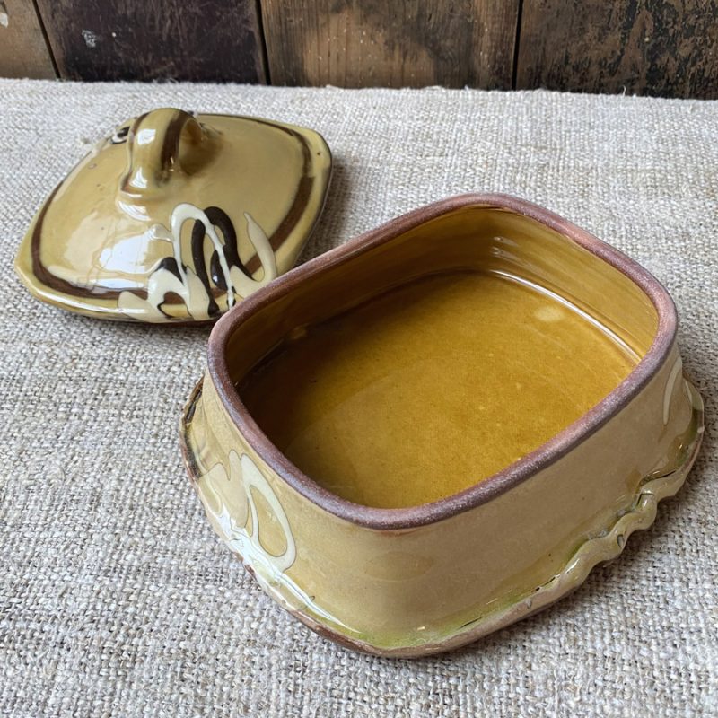 Patia Davis Butter Dish - Cream DPBD1 - Image 2