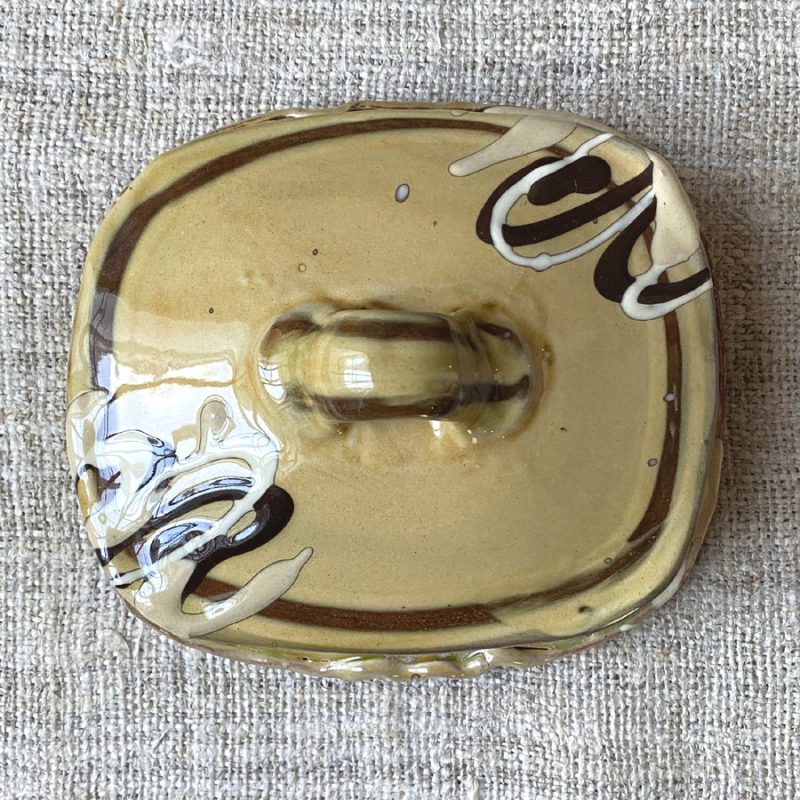 Patia Davis Butter Dish - Cream DPBD1 - Image 4