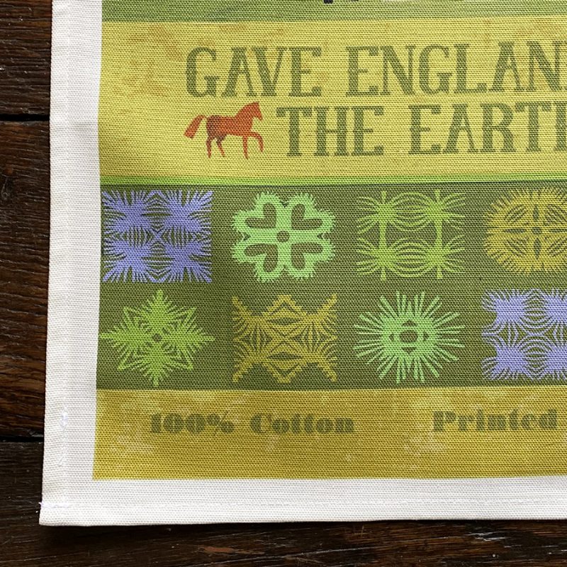 Marion Elliot Tea Towel - Shire Horses - Image 3