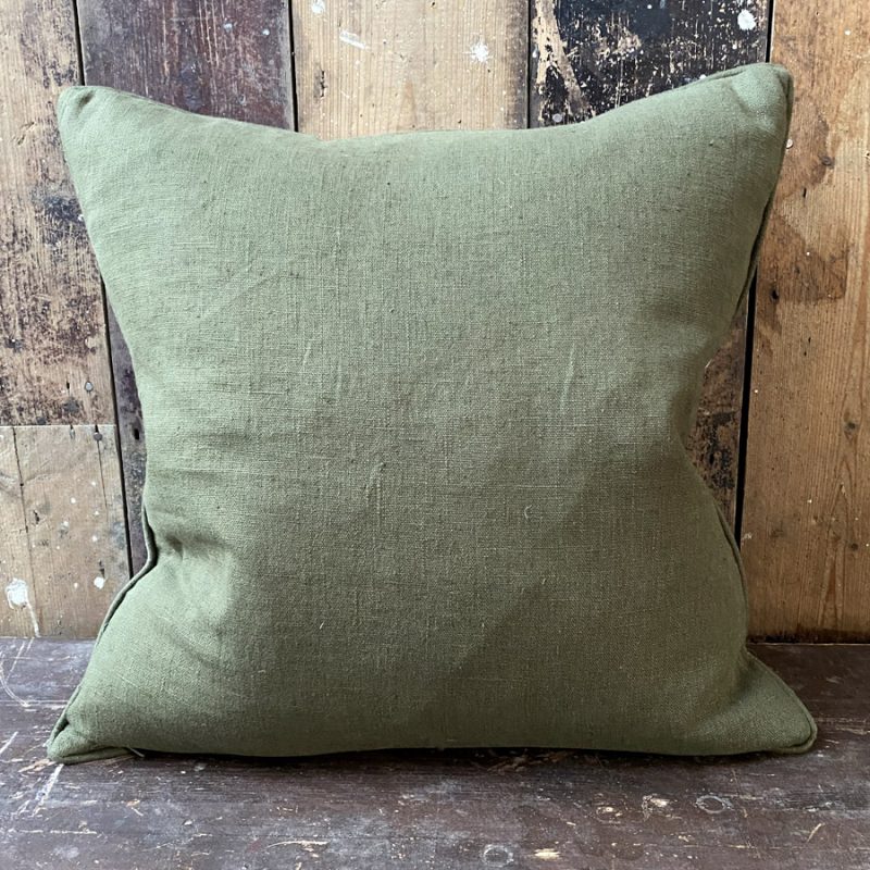 Silvan Cushion - Drab Green - Image 3