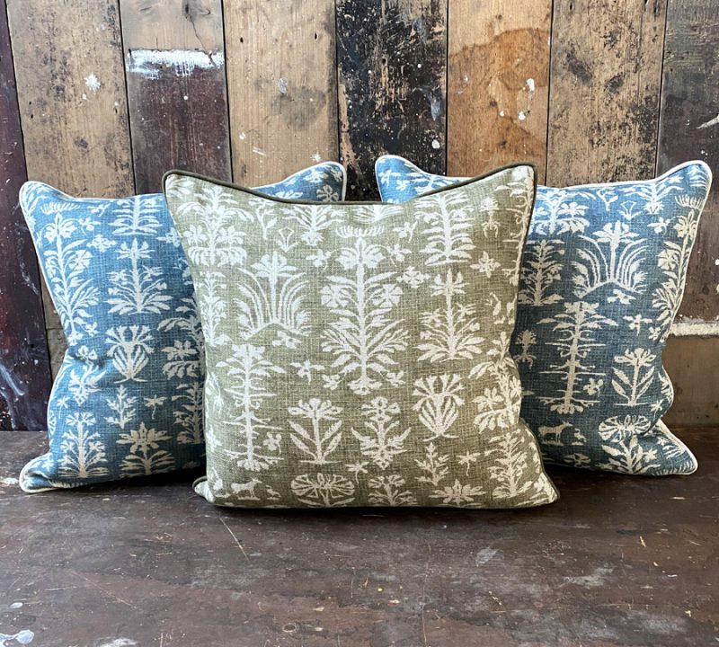 Silvan Cushion - Drab Green - Image 4