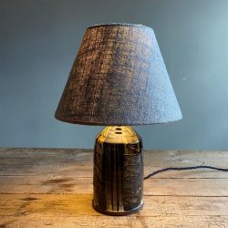 Russell Kingston Slipware Lamp Tinsmiths Ledbury