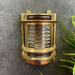 Brass Bulkhead Wall Light Tinsmiths Ledbury