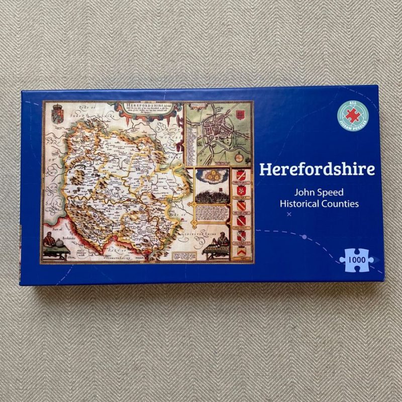 Herefordshire 1000 piece jigsaw puzzle Tinsmiths Ledbury