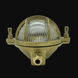 Large Brass Bulkhead Light Tinsmiths Ledbury