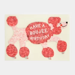 Poodle Card