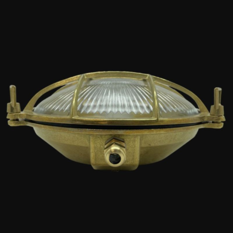 Large Brass Porthole Bulkhead - Image 3