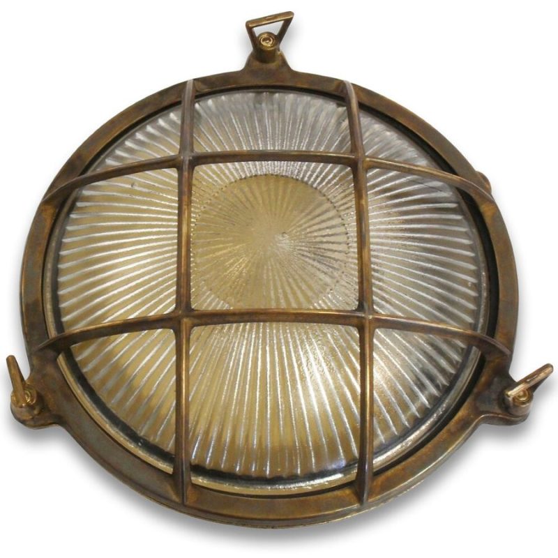 Brass Bulkhead Light Tinsmiths Ledbury