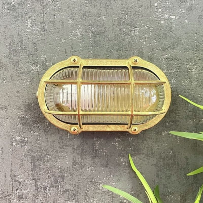 Brass Bulkhead Light Tinsmiths Ledbury