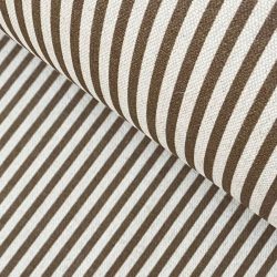 Etta Stripe Brown Curtain fabric stripe