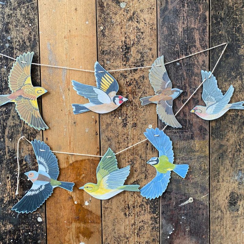Alice Melvin Illustrator Bird Garland Tinsmiths Ledbury