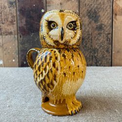 Carole Glover Owl Jug Tinsmiths Ledbury