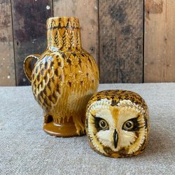 Carole Glover Owl Jug Tinsmiths Ledbury