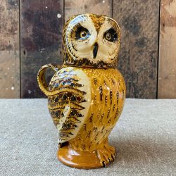 Carole Glover Owl Jug Tinsmiths Ledbury