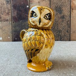Carole Glover Owl Jug Tinsmiths Ledbury