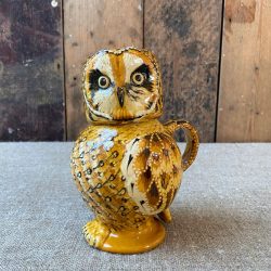 Carole Glover Owl Jug Tinsmiths Ledbury
