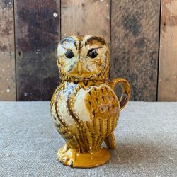 Carole Glover Owl Jug Tinsmiths Ledbury