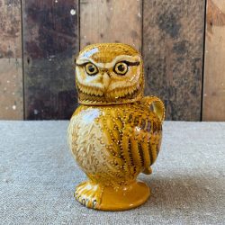 Carole Glover Owl Jug Tinsmiths Ledbury