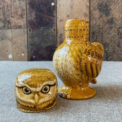 Carole Glover Owl Jug Tinsmiths Ledbury
