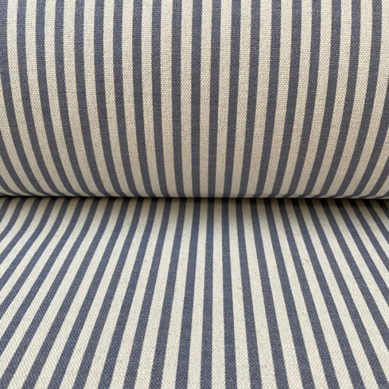 Etta Stripe - Blue Slate - Image 3