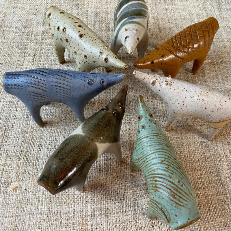 Susan Halls Stoneware Foldy Thing Tinsmiths Ledbury