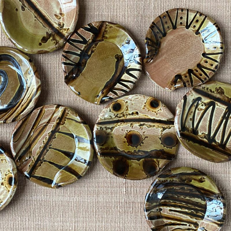 Russell Kingston Ceramic Pottery Slipware Tinsmiths Ledbury
