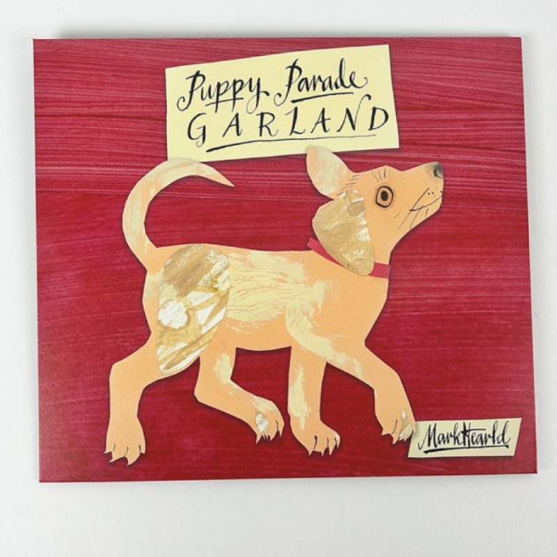 Mark hearld Puppy Parade Garland Tinsmiths Ledbury
