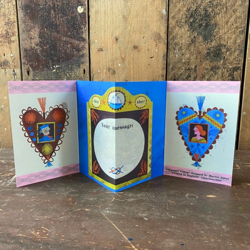 Marion Elliott illustrated cards Tinsmiths Ledbury