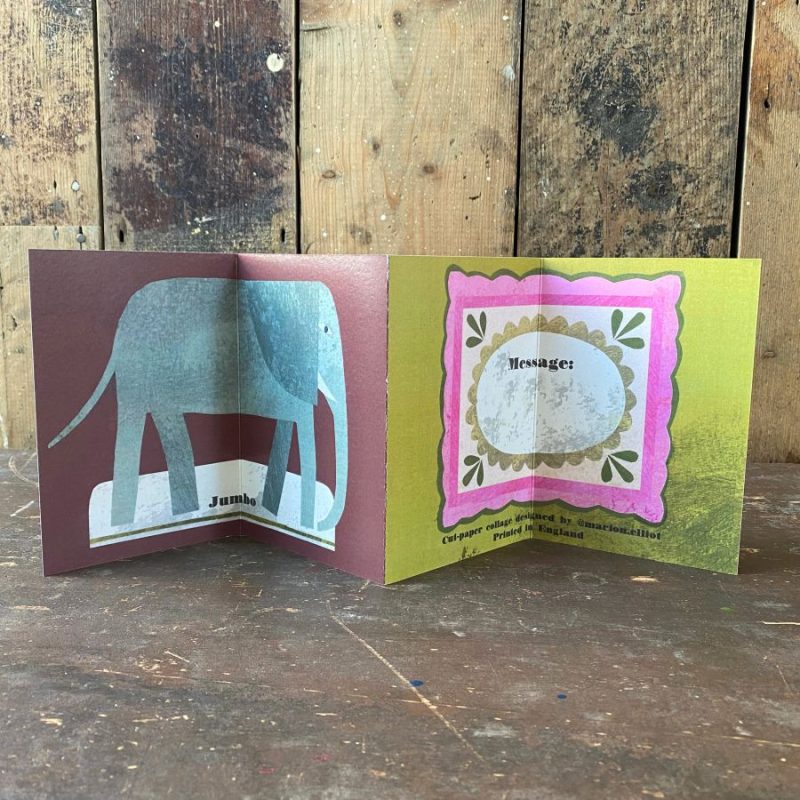 Marion Elliot Concertina Card - Circus - Image 3
