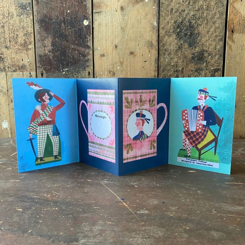 Marion Elliott illustrated cards Tinsmiths Ledbury