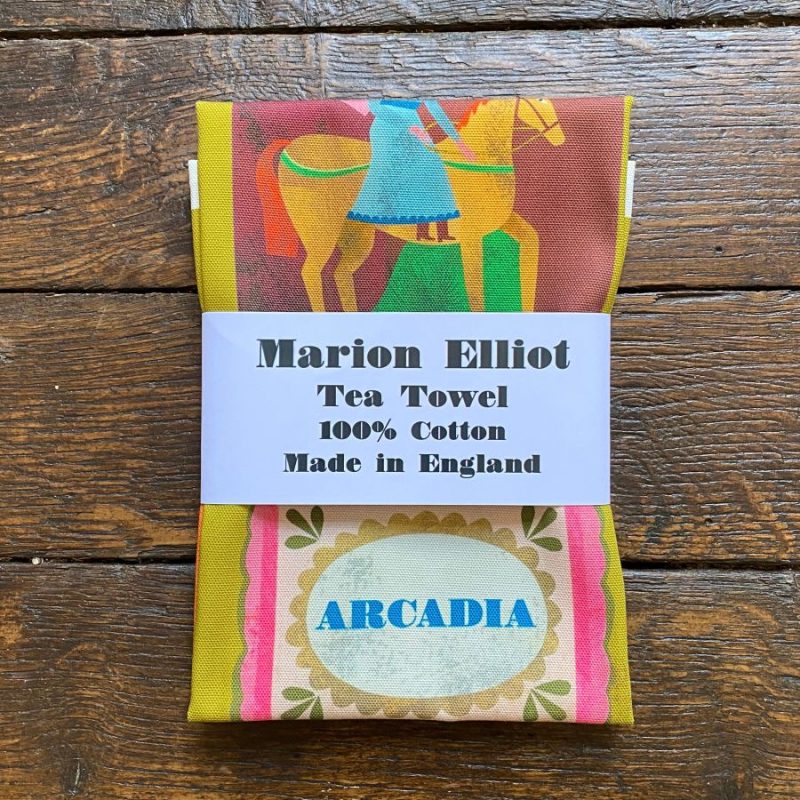 Marion Elliott illustrated Teatowels Tinsmiths Ledbury