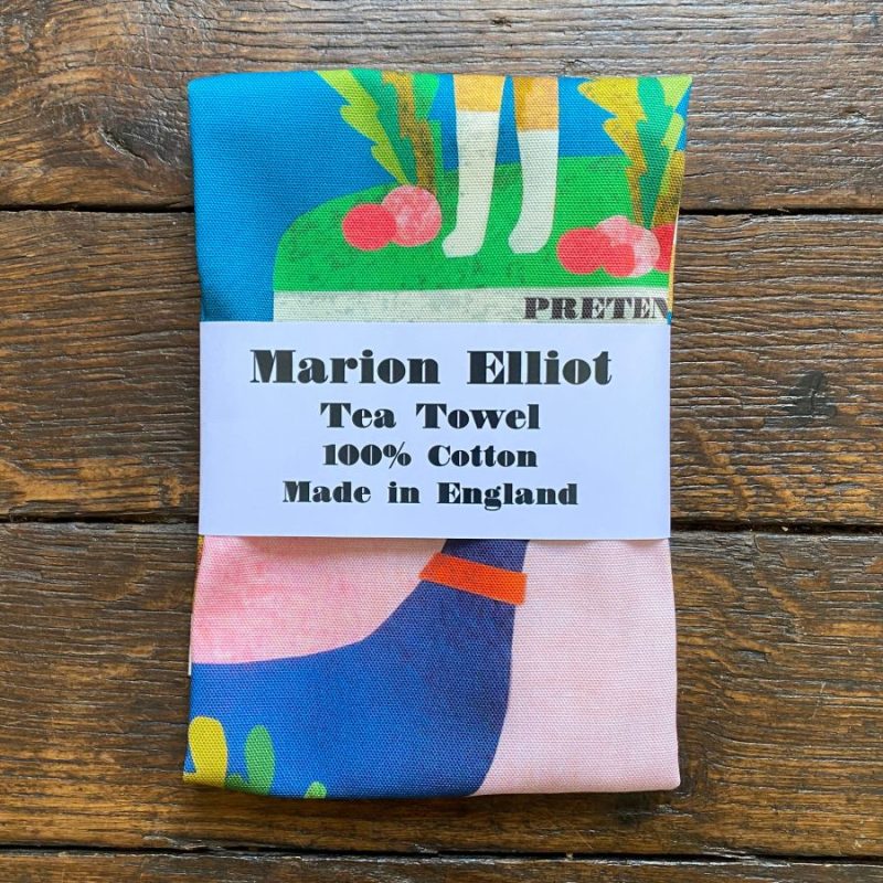 Marion Elliott illustrated Teatowels Tinsmiths Ledbury