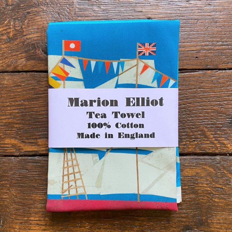 Marion Elliott illustrated Teatowels Tinsmiths Ledbury