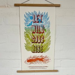 Wild Fold Poster by Tamsin Abbott and Jackie Morris